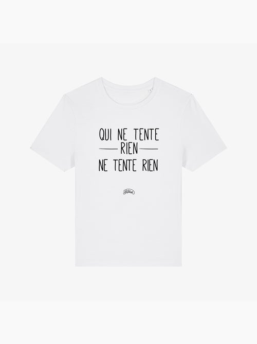 T-shirt Femme - QUI NE TENTE RIEN NE TENTE RIEN - Kiabi T-shirt Femme - QUI NE TENTE RIEN NE TENTE RIEN - Kiabi