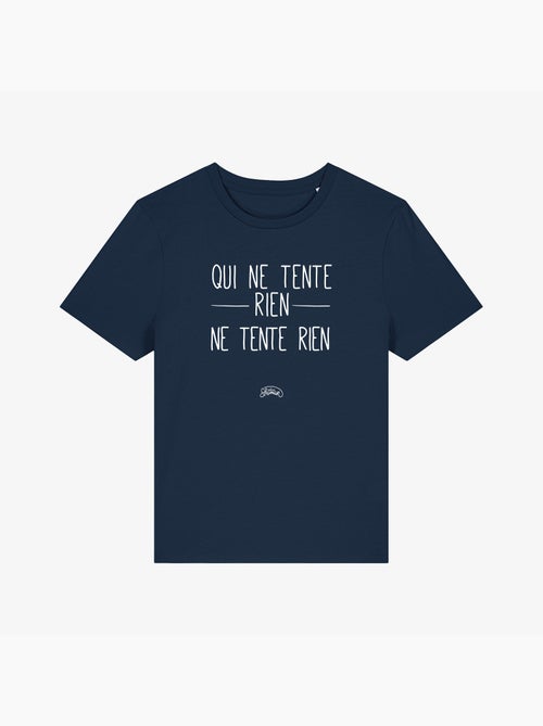 T-shirt Femme - QUI NE TENTE RIEN NE TENTE RIEN - Kiabi T-shirt Femme - QUI NE TENTE RIEN NE TENTE RIEN - Kiabi