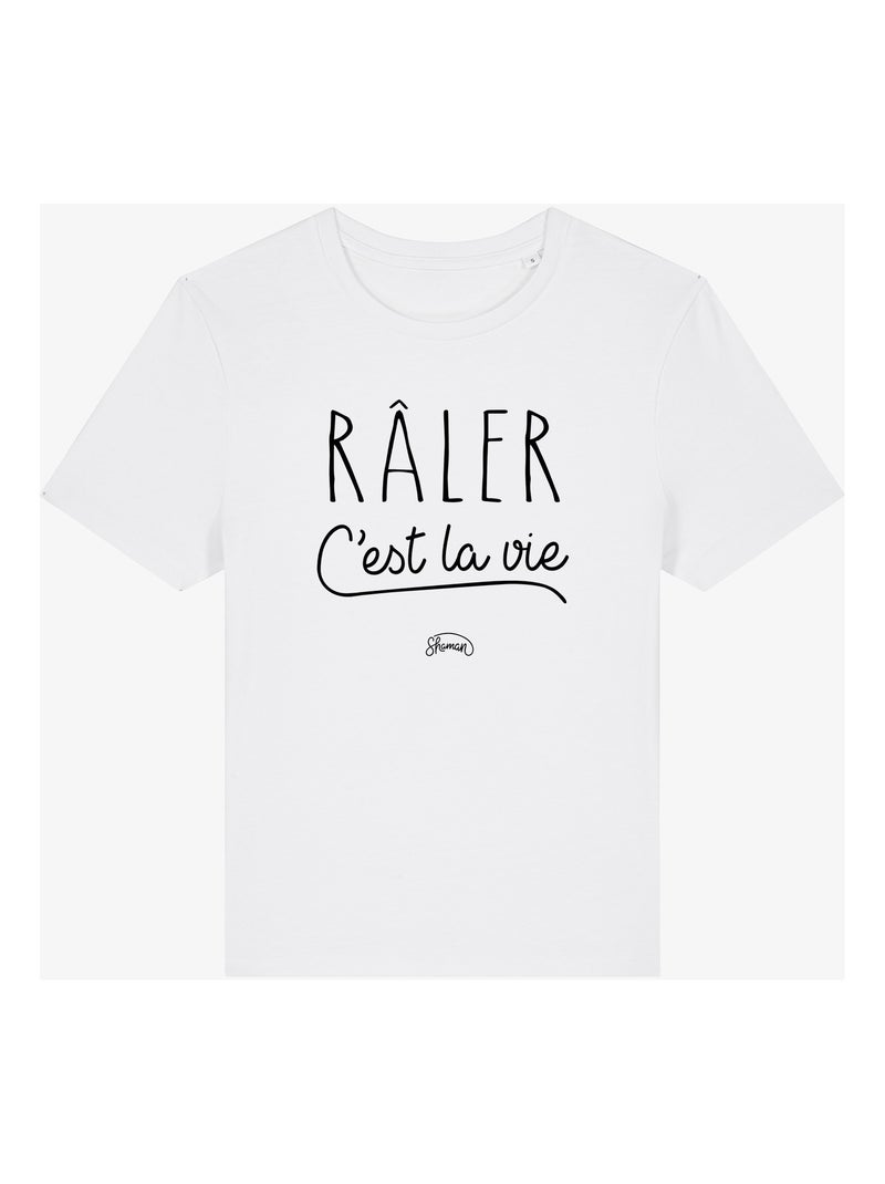 T-shirt Femme - RALER C'EST LA VIE Blanc - Kiabi