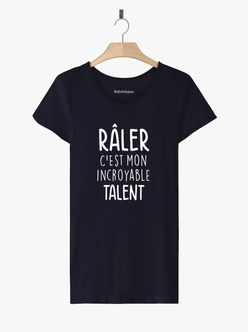 T-shirt Femme - RALER C'EST MON INCROYABLE TALENT - Kiabi T-shirt Femme - RALER C'EST MON INCROYABLE TALENT - Kiabi