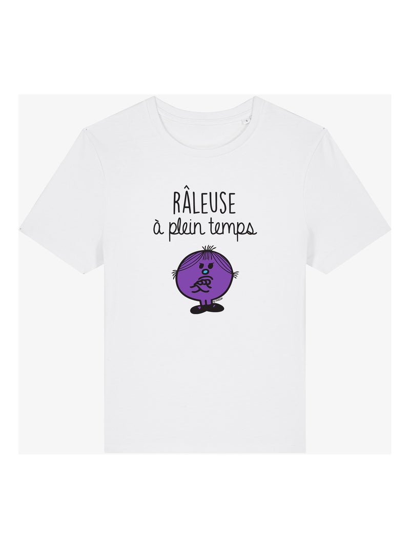 T-shirt Femme - RÂLEUSE À PLEIN TEMPS Blanc - Kiabi