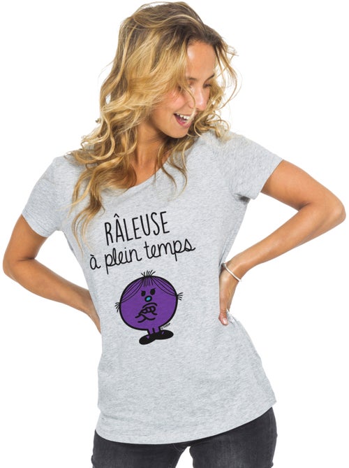 T-shirt Femme - RÂLEUSE À PLEIN TEMPS - Kiabi