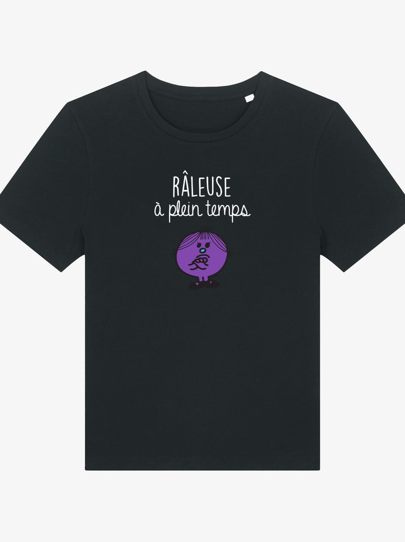 T-shirt Femme - RÂLEUSE À PLEIN TEMPS Noir - Kiabi
