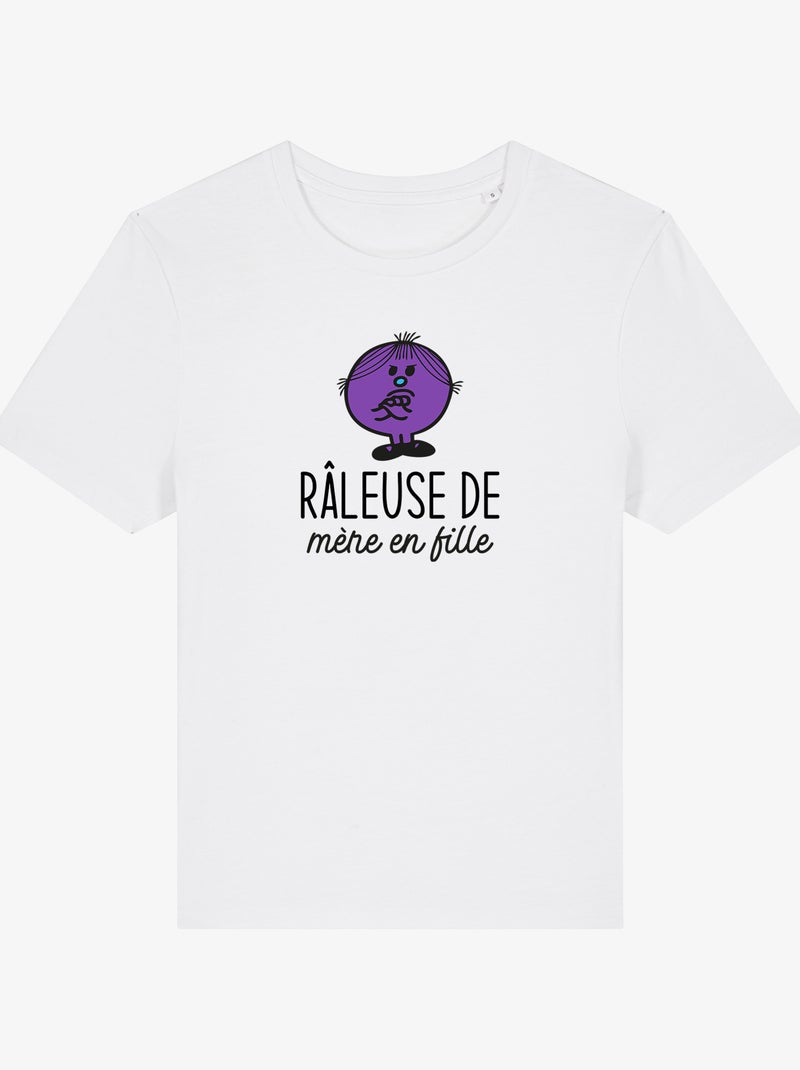 T-shirt Femme - RALEUSE DE MERE EN FILLE Blanc - Kiabi