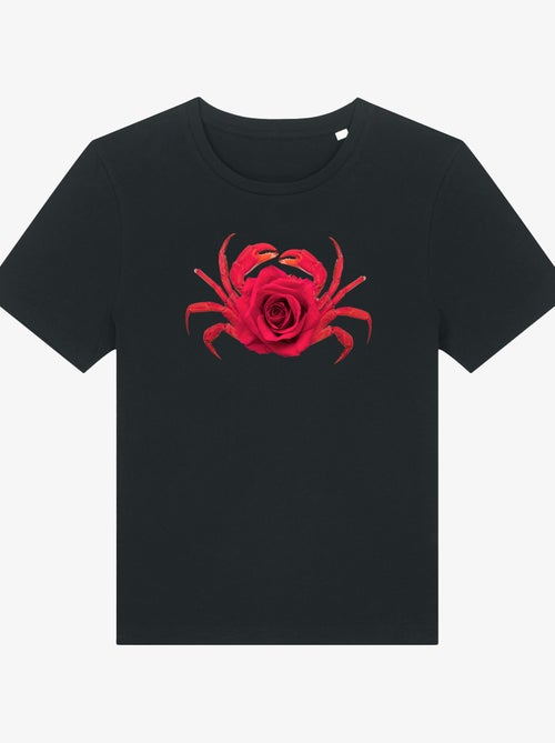 T-shirt Femme - ROSE CRABE - Kiabi T-shirt Femme - ROSE CRABE - Kiabi