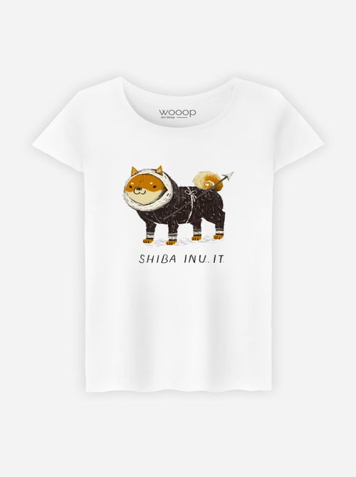 T-shirt Femme - SHIBA INUIT - Kiabi T-shirt Femme - SHIBA INUIT - Kiabi