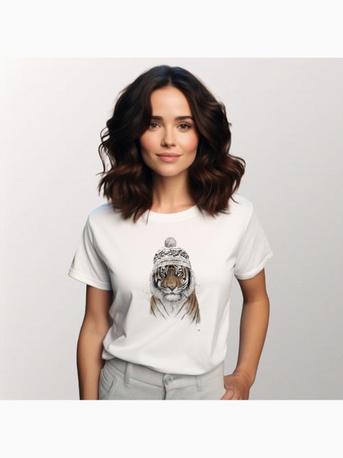 T-shirt Femme - SIBERIAN TIGER - Kiabi T-shirt Femme - SIBERIAN TIGER - Kiabi