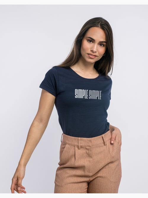 T-shirt Femme - SIMPLE MPT - Kiabi T-shirt Femme - SIMPLE MPT - Kiabi