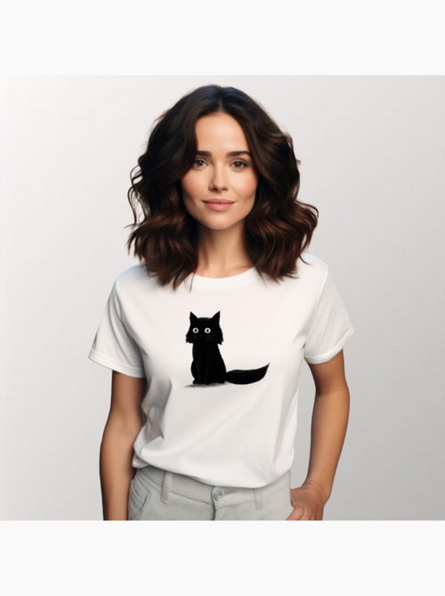 T-shirt Femme - SITTING CAT - Kiabi T-shirt Femme - SITTING CAT - Kiabi