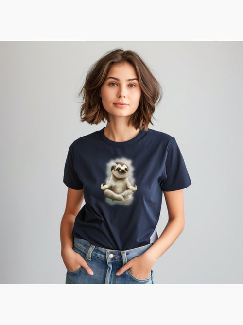 T-shirt Femme - SLOTH MEDITATE - Kiabi T-shirt Femme - SLOTH MEDITATE - Kiabi