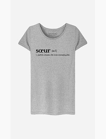 T-shirt femme - soeur definition 2