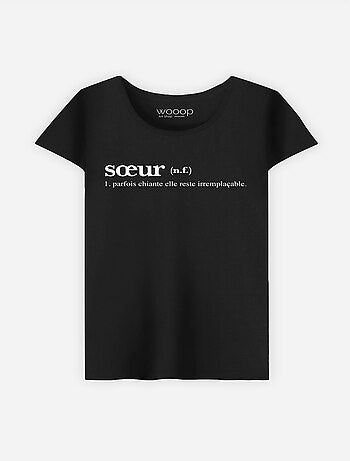 T-shirt femme - soeur definition 2