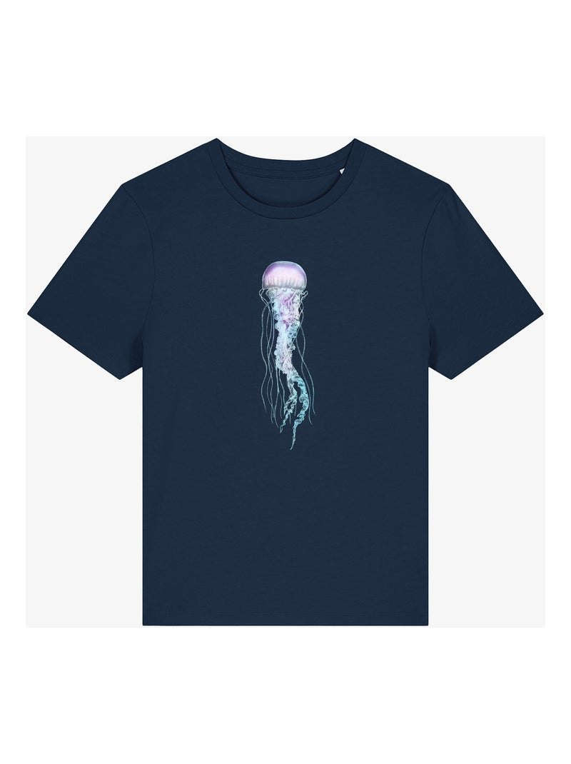 T-shirt Femme - SPACE JELLY Bleu marine - Kiabi
