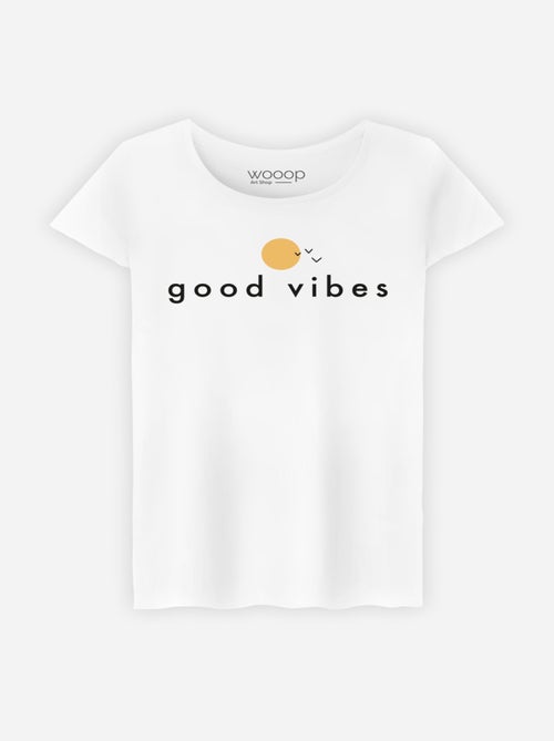 T-shirt Femme - SUNNY GOOD VIBES - Kiabi T-shirt Femme - SUNNY GOOD VIBES - Kiabi