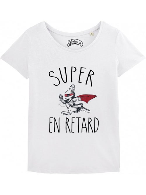 T-shirt Femme - SUPER EN RETARD - Kiabi T-shirt Femme - SUPER EN RETARD - Kiabi