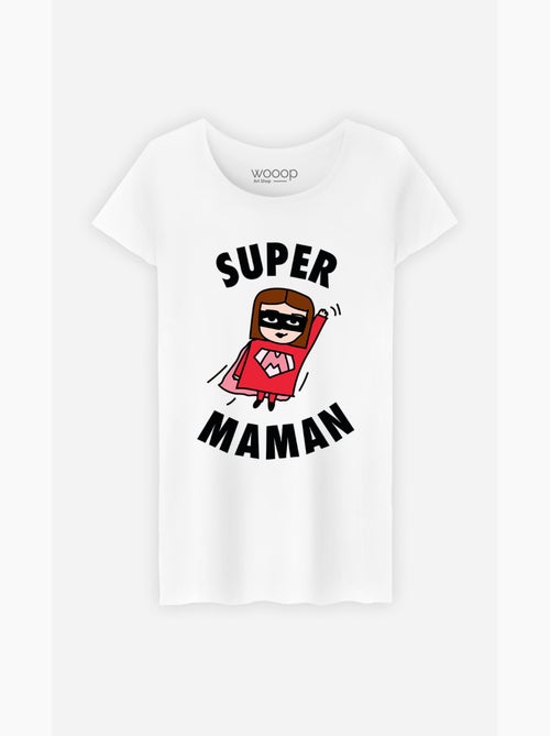 T-shirt Femme - SUPER MAMAN - Kiabi T-shirt Femme - SUPER MAMAN - Kiabi