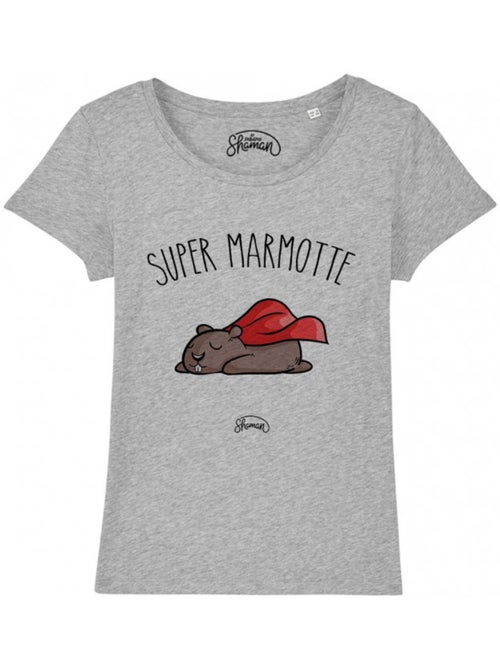 T-shirt Femme - SUPER MARMOTTE - Kiabi T-shirt Femme - SUPER MARMOTTE - Kiabi