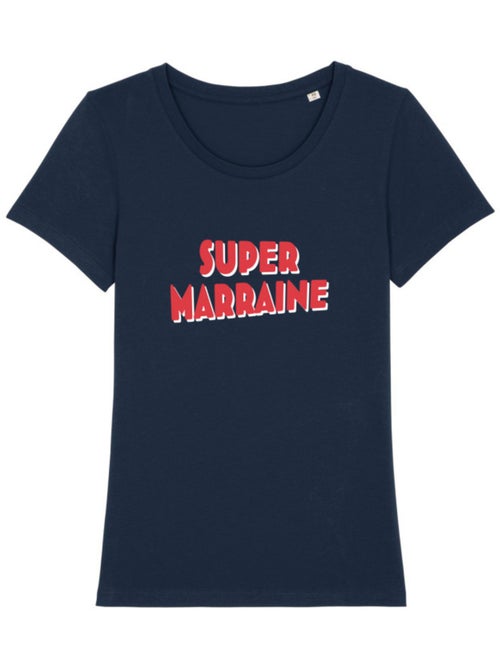 T-shirt Femme - SUPER MARRAINE 4 - Kiabi T-shirt Femme - SUPER MARRAINE 4 - Kiabi