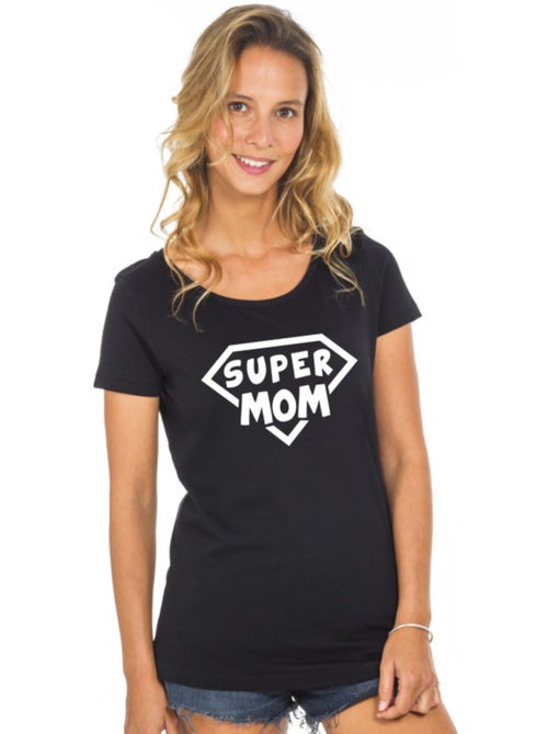 T-shirt Femme - SUPER MOM - Kiabi T-shirt Femme - SUPER MOM - Kiabi