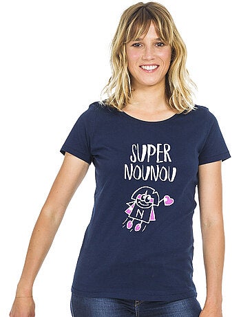 T-shirt Femme - SUPER NOUNOU