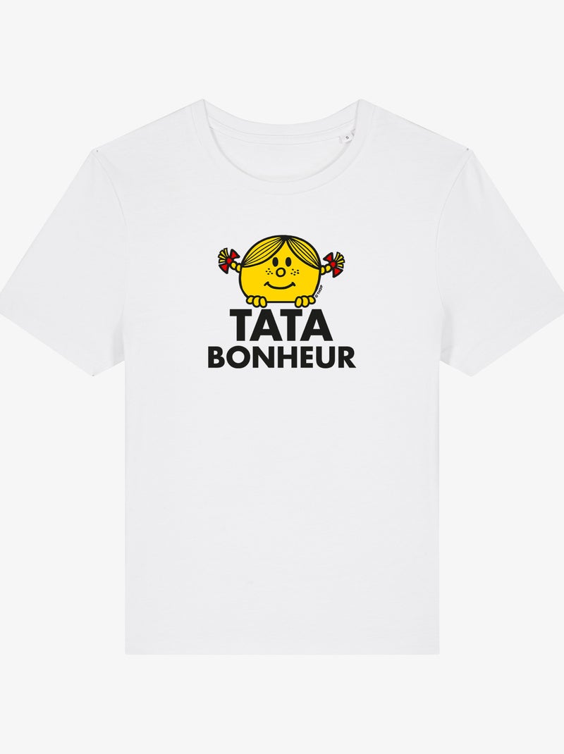 T-shirt Femme - TATA BONHEUR 2 Blanc - Kiabi