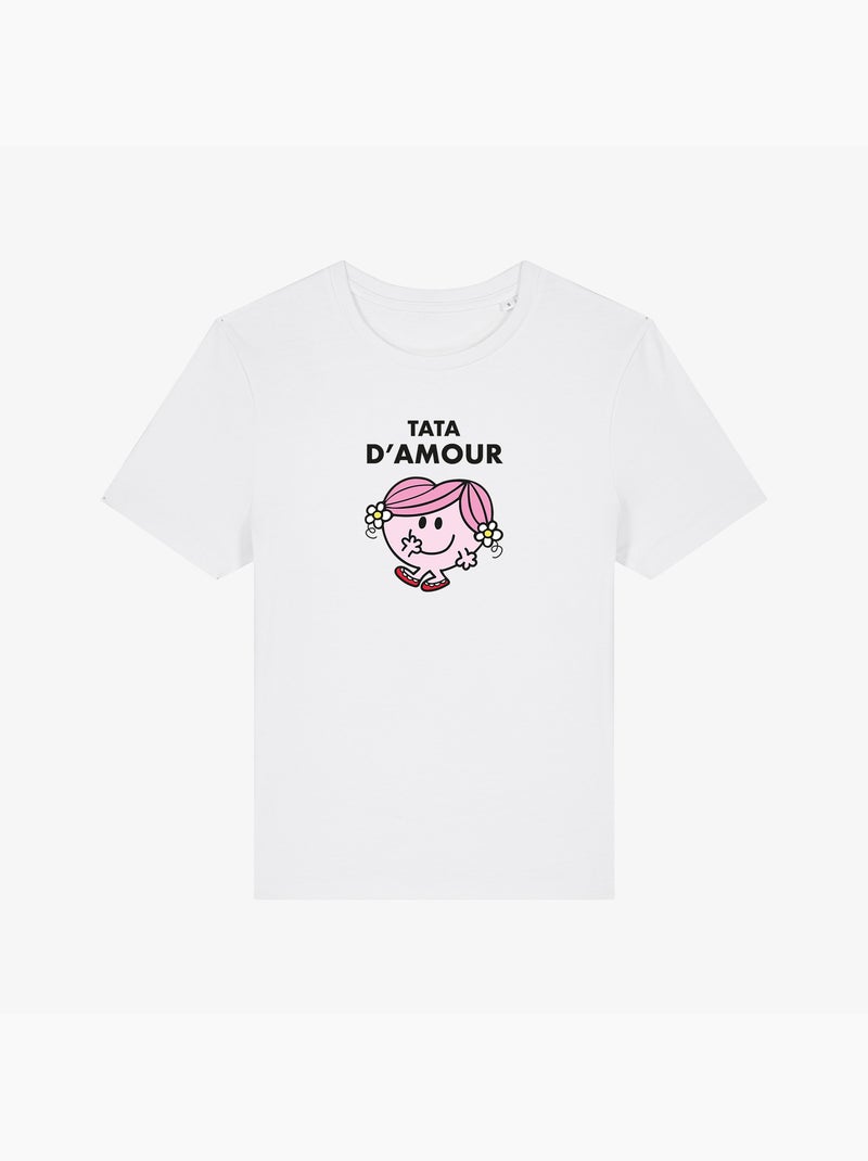 T-shirt Femme - TATA D AMOUR Blanc - Kiabi