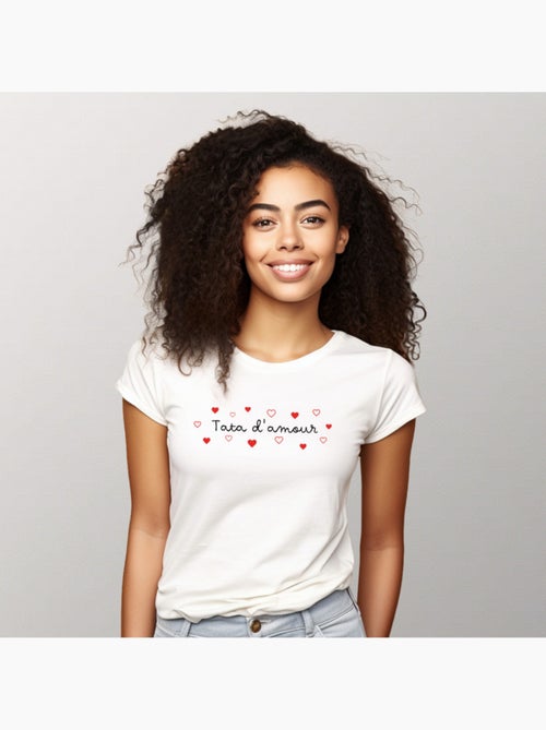 T-shirt Femme - TATA D'AMOUR - Kiabi T-shirt Femme - TATA D'AMOUR - Kiabi