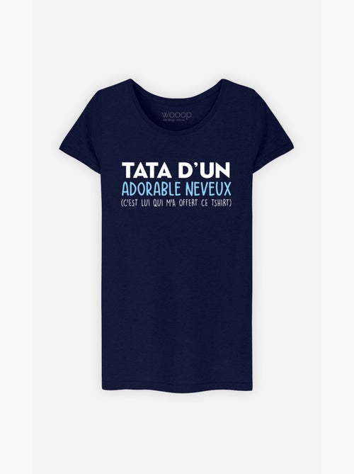 T-shirt Femme - TATA D'UN ADORABLE NEVEUX - Kiabi T-shirt Femme - TATA D'UN ADORABLE NEVEUX - Kiabi