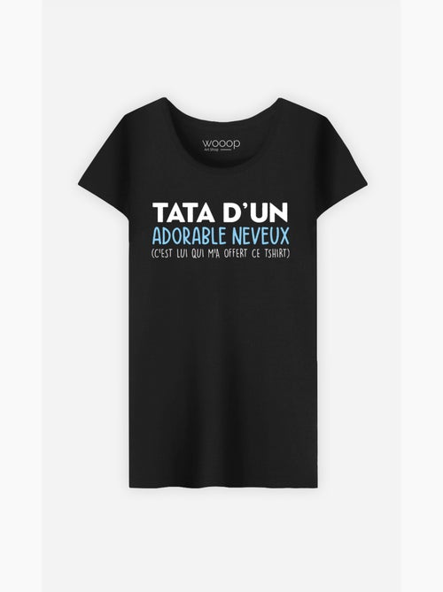 T-shirt Femme - TATA D'UN ADORABLE NEVEUX - Kiabi