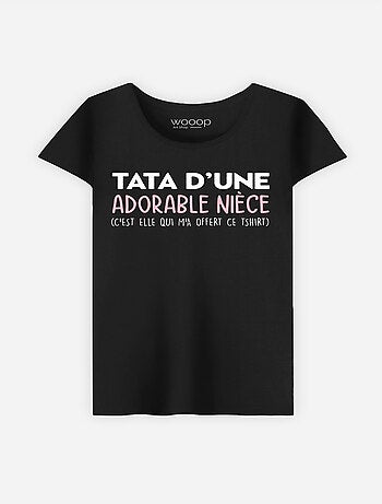 T-shirt femme - tata d'une adorable niece