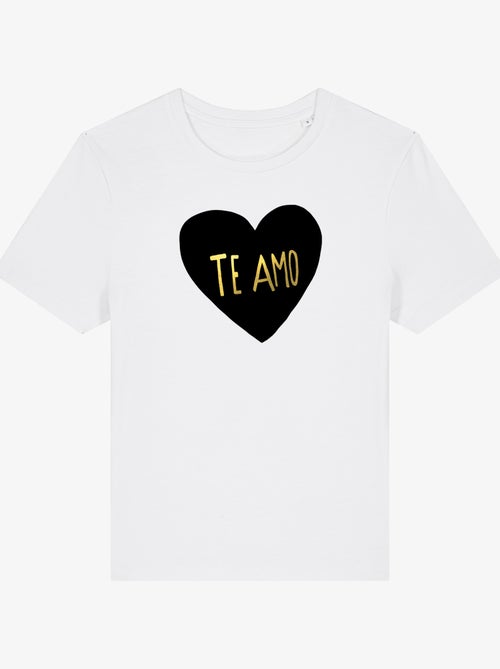 T-shirt Femme - TE AMO - Kiabi T-shirt Femme - TE AMO - Kiabi