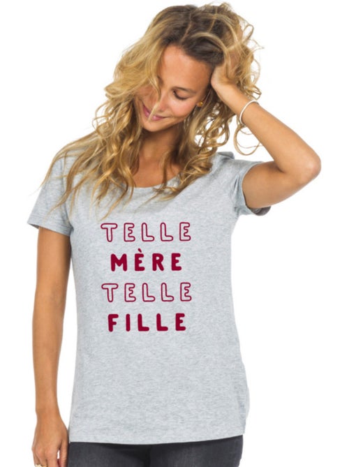 T-shirt Femme - TELLE MÈRE TELLE FILLE 2 MPT - Kiabi T-shirt Femme - TELLE MÈRE TELLE FILLE 2 MPT - Kiabi
