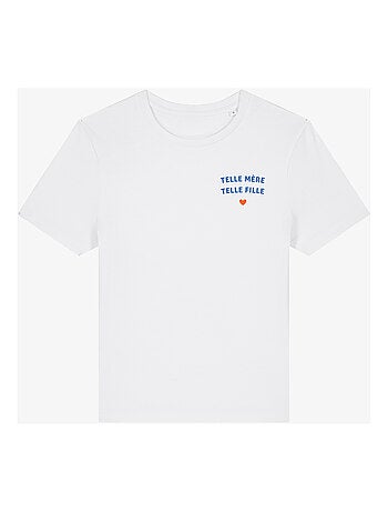 T-shirt Femme - TELLE MÈRE TELLE FILLE CŒUR