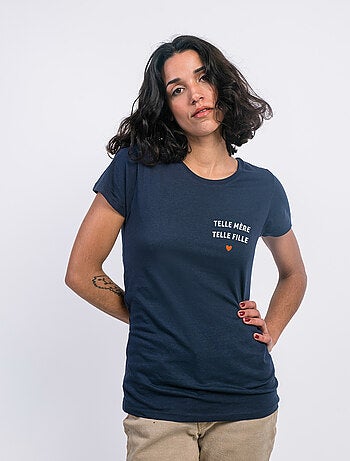 T-shirt Femme - TELLE MÈRE TELLE FILLE CŒUR