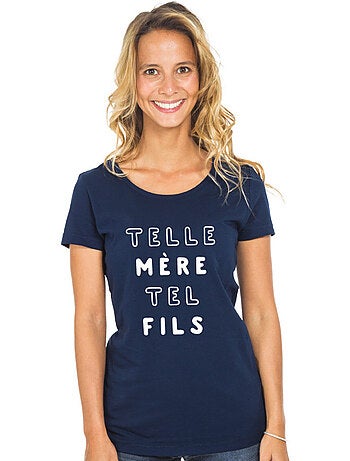 T-shirt femme - telle mère telle fils mpt
