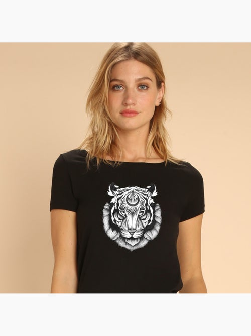 T-shirt Femme - TIGER 2 - Kiabi T-shirt Femme - TIGER 2 - Kiabi
