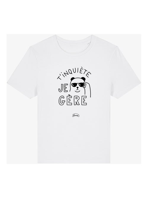 T-shirt Femme - T'INQUIETE JE GERE - Kiabi T-shirt Femme - T'INQUIETE JE GERE - Kiabi