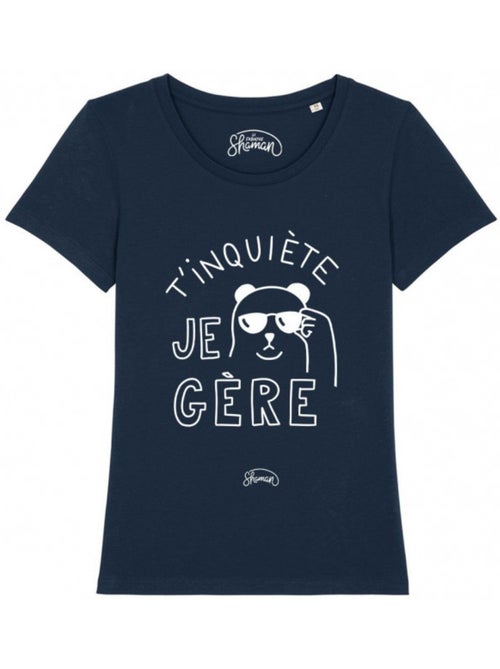 T-shirt Femme - T'INQUIETE JE GERE - Kiabi T-shirt Femme - T'INQUIETE JE GERE - Kiabi