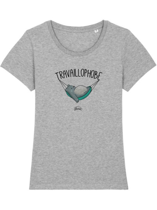 T-shirt Femme - TRAVAILLOPHOBE - Kiabi T-shirt Femme - TRAVAILLOPHOBE - Kiabi