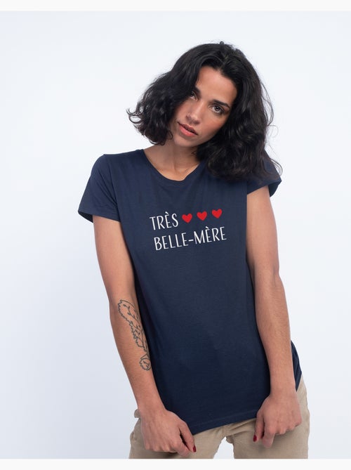T-shirt Femme - TRÈS BELLE-MÈRE - Kiabi T-shirt Femme - TRÈS BELLE-MÈRE - Kiabi