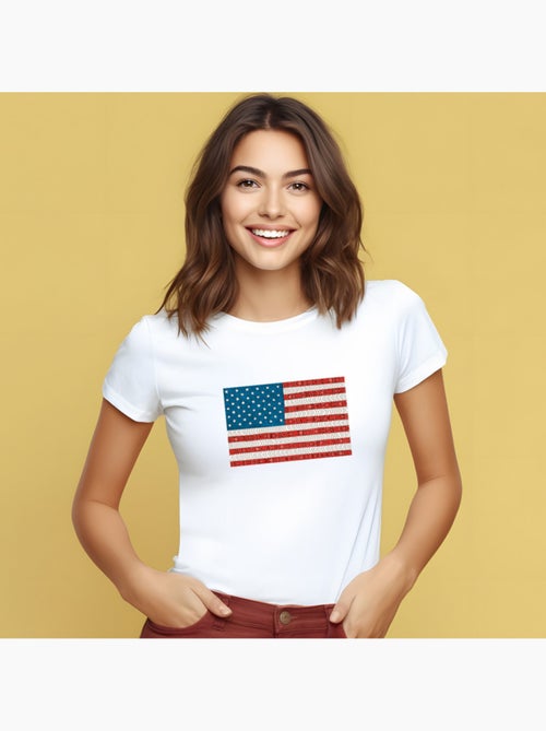 T-shirt Femme - USA - Kiabi T-shirt Femme - USA - Kiabi