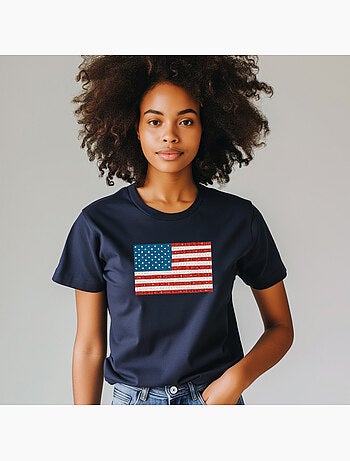 T-shirt Femme - USA