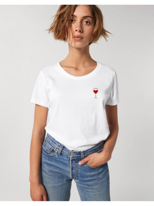 T-shirt Femme - VERRE VIN - Kiabi T-shirt Femme - VERRE VIN - Kiabi
