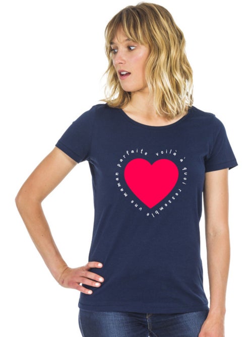 T-shirt Femme - VOILÀ À QUOI RESSEMBLE UNE MAMAN PARFAITE - Kiabi T-shirt Femme - VOILÀ À QUOI RESSEMBLE UNE MAMAN PARFAITE - Kiabi