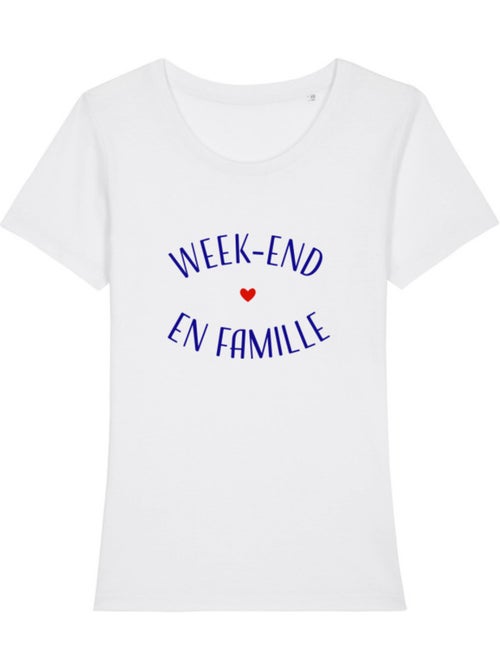 T-shirt Femme - WEEK-END EN FAMILLE - Kiabi T-shirt Femme - WEEK-END EN FAMILLE - Kiabi
