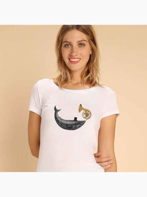 T-shirt Femme - WHALE SONG - Kiabi T-shirt Femme - WHALE SONG - Kiabi