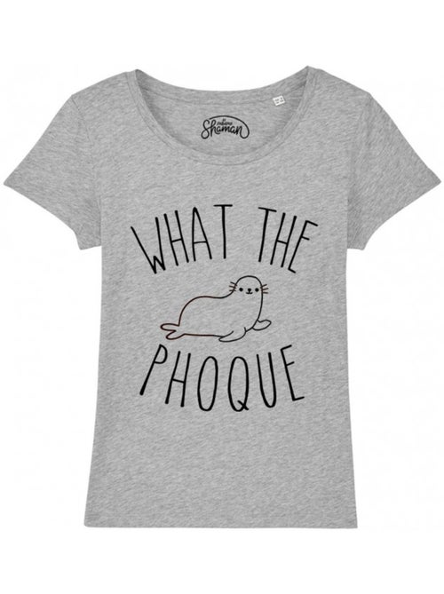 T-shirt Femme - WHAT THE PHOQUE - Kiabi T-shirt Femme - WHAT THE PHOQUE - Kiabi