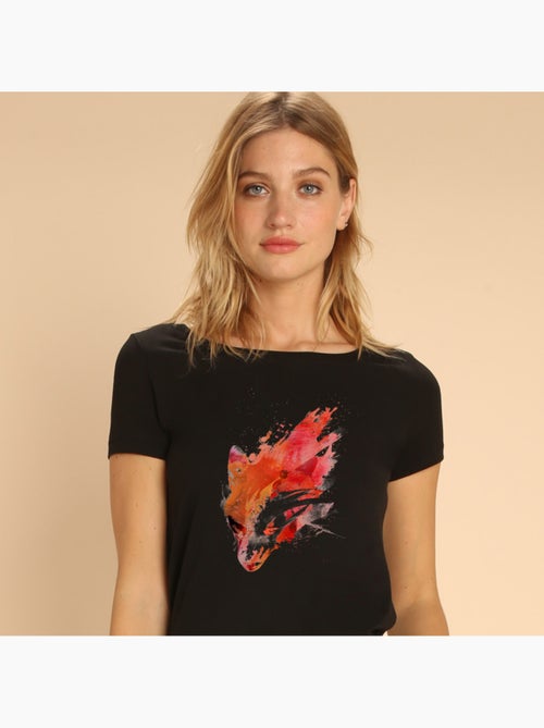 T-shirt Femme - WILD FOX - Kiabi T-shirt Femme - WILD FOX - Kiabi