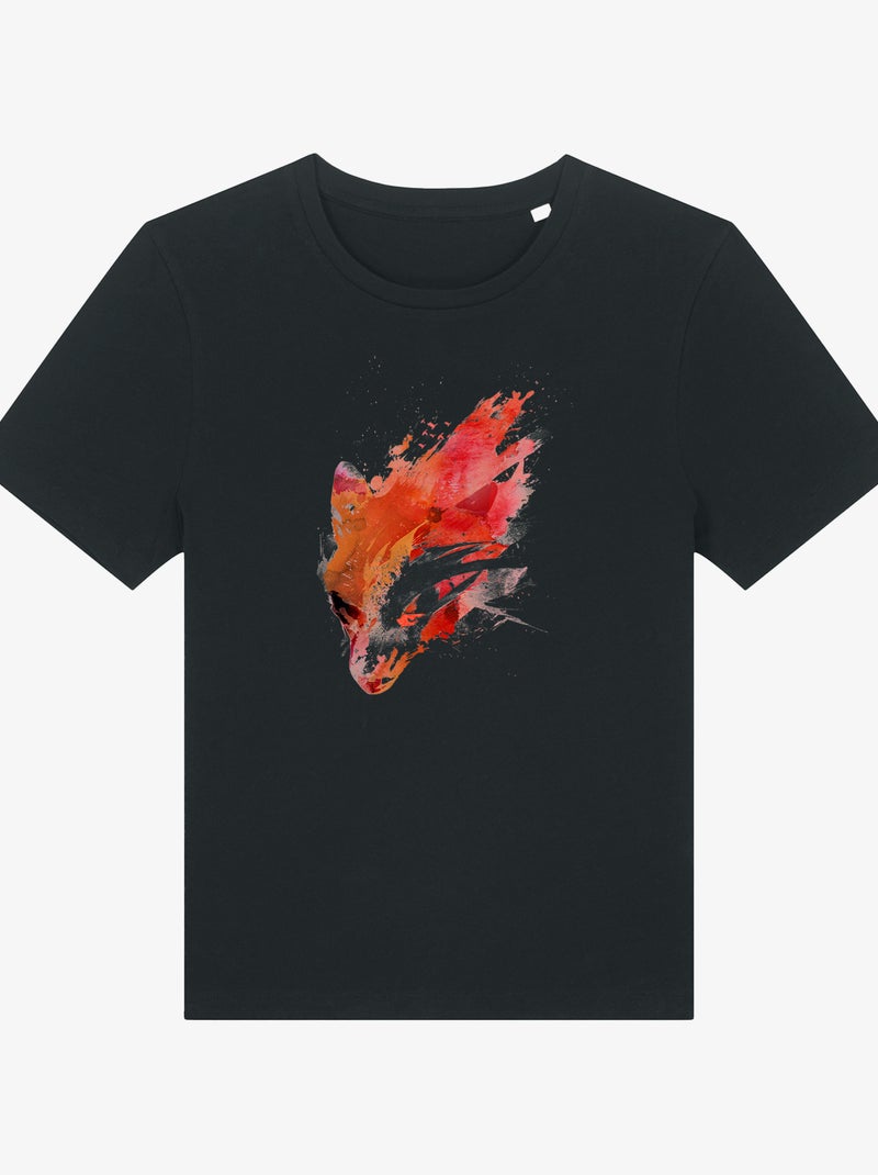 T-shirt Femme - WILD FOX Noir - Kiabi