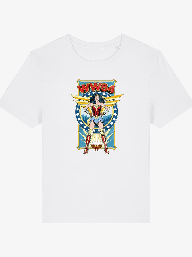 T-shirt Femme - WONDER WOMAN 84 Blanc - Kiabi